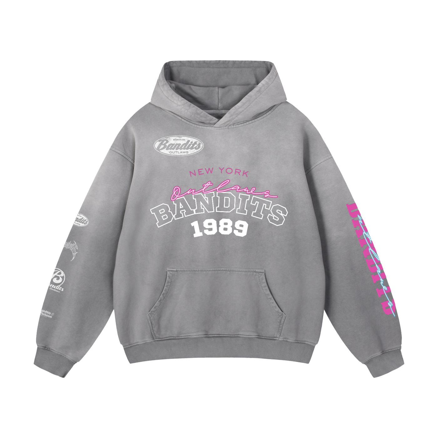 Frank Lucas Heavyweight Sunfade Oversized Hoodie