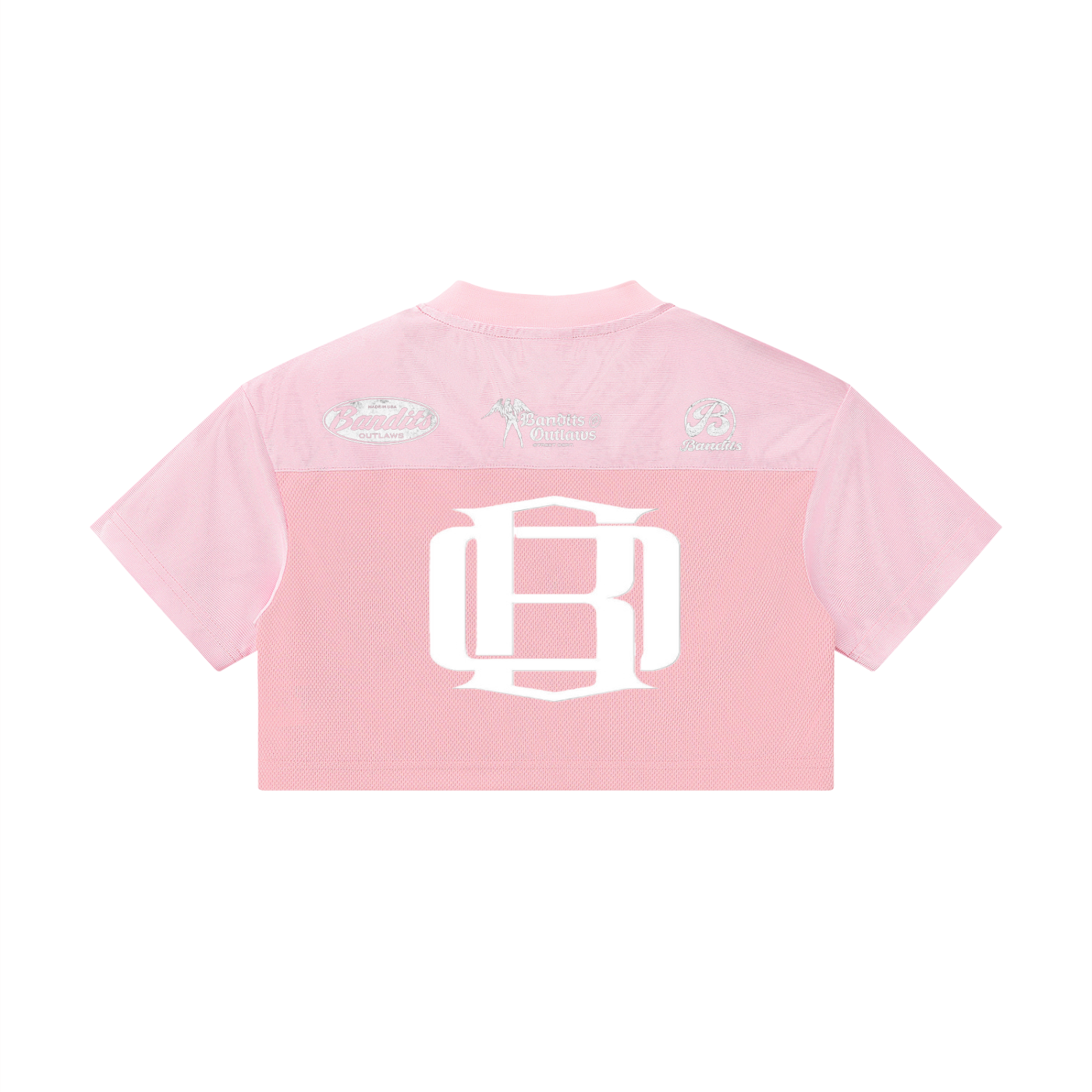 Women’s Cropped Paneled V-Neck Jersey