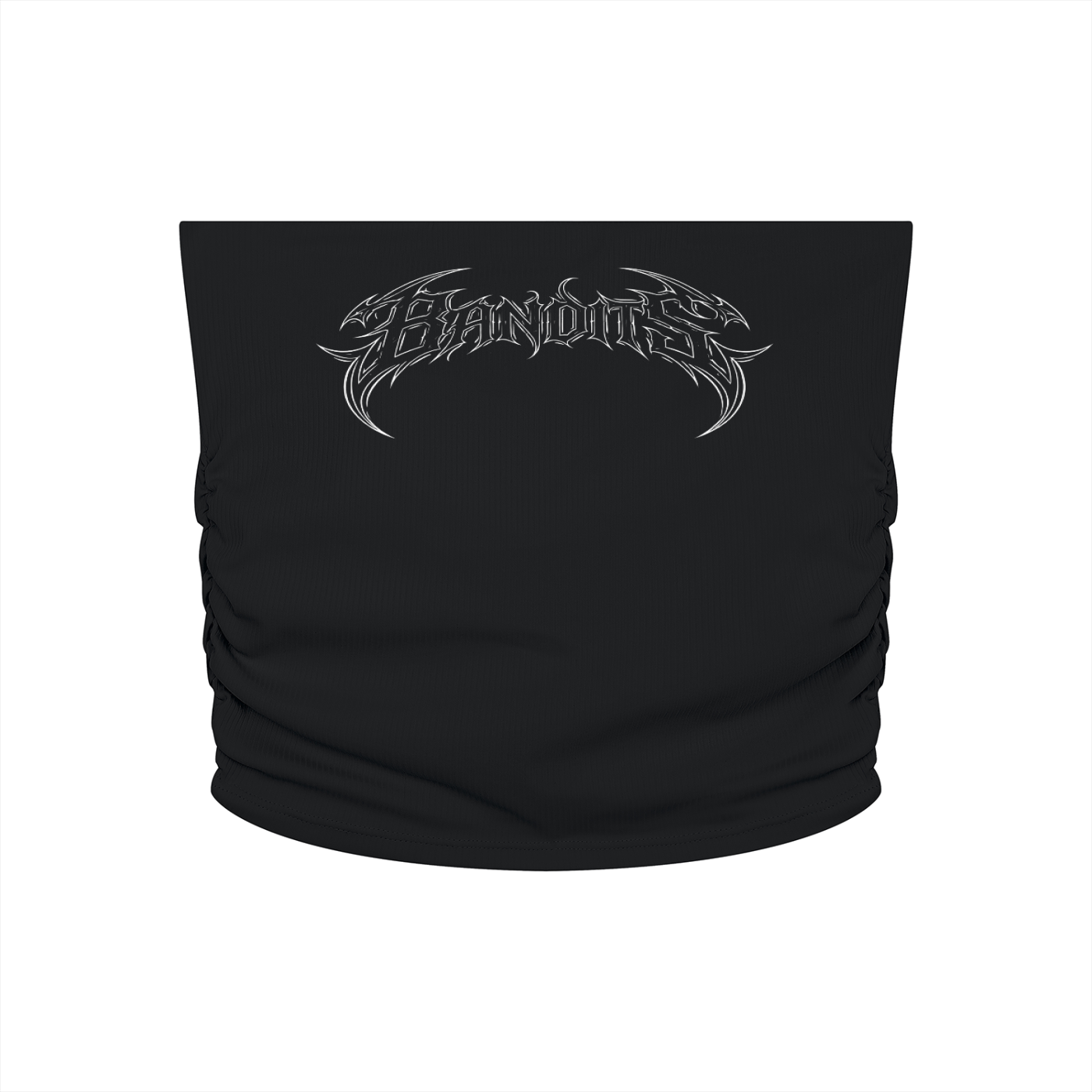 Women’s Ruched Cropped Yoga Tube Top